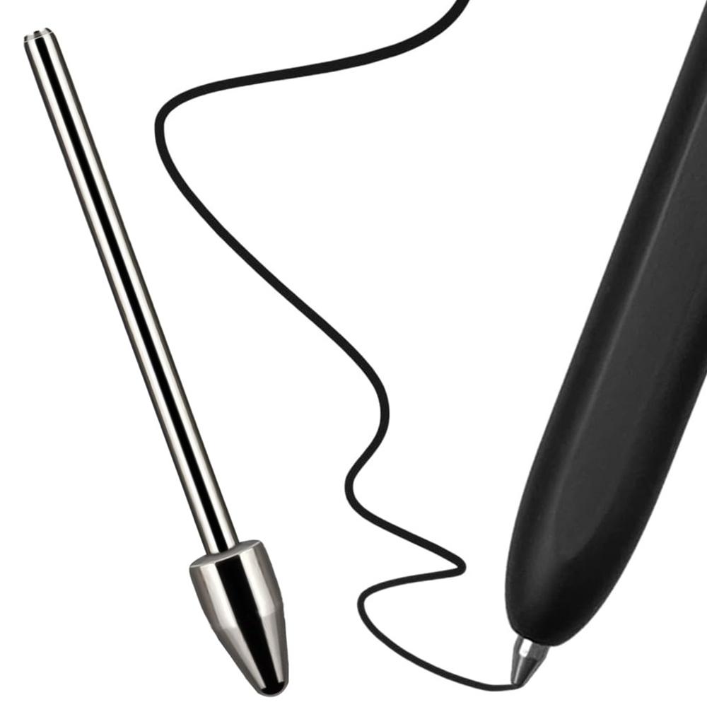 Punta de lápiz para tableta, punta de lápiz reemplazable resistente al desgaste, aleación de titanio plateada para Samsung Galaxy Tab S6 S7 S8 S9 S23 Note 1
