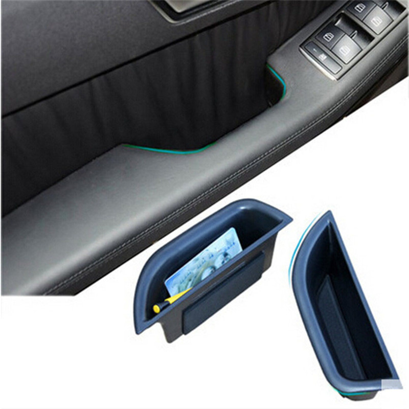 Boîte de rangement de porte pour Mercedes-Benz, accessoires de style de voiture, classe E, E200, E260, E300, E320, W212, W213, C207, 2009-2015