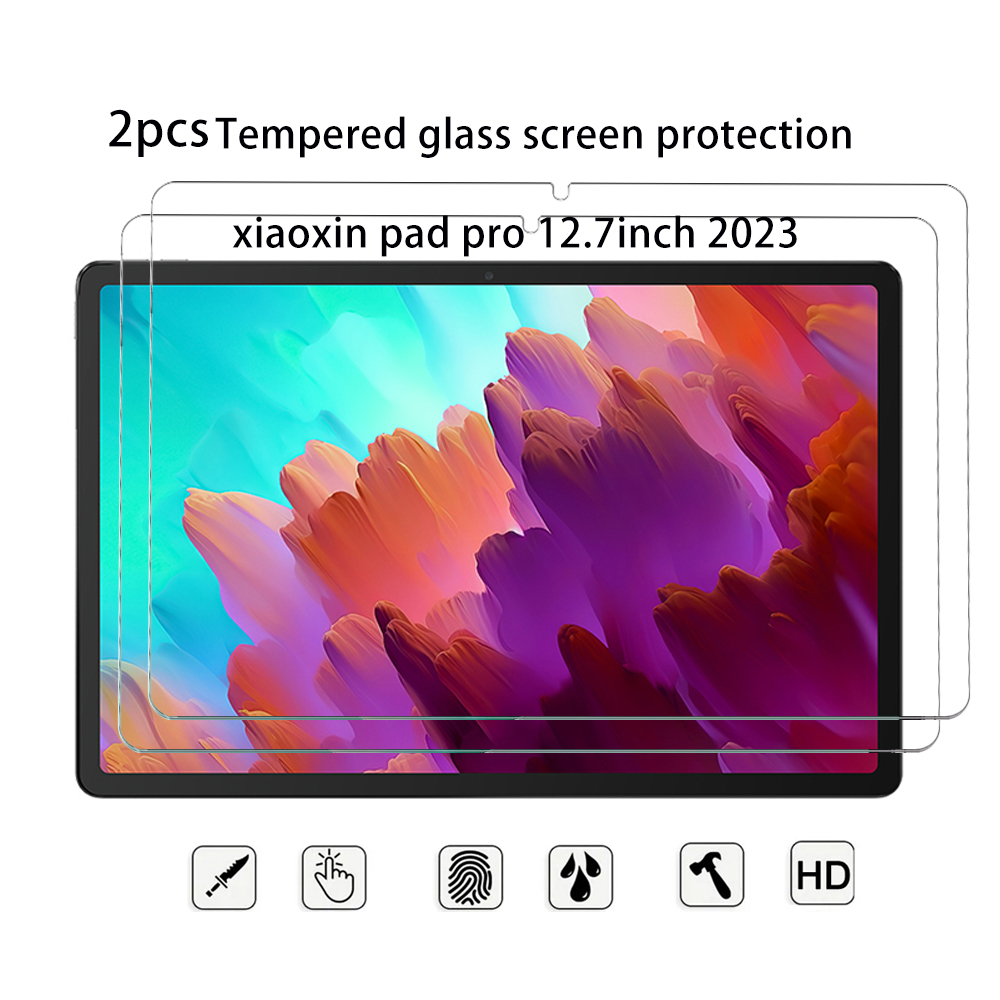 2 Stuks Gehard Glas Voor Lenovo Xiaoxin Pad Pro 12.7 2023 2024 2025 Screen Protector Voor Xiaoxin Pad 2024 11 Inch film
