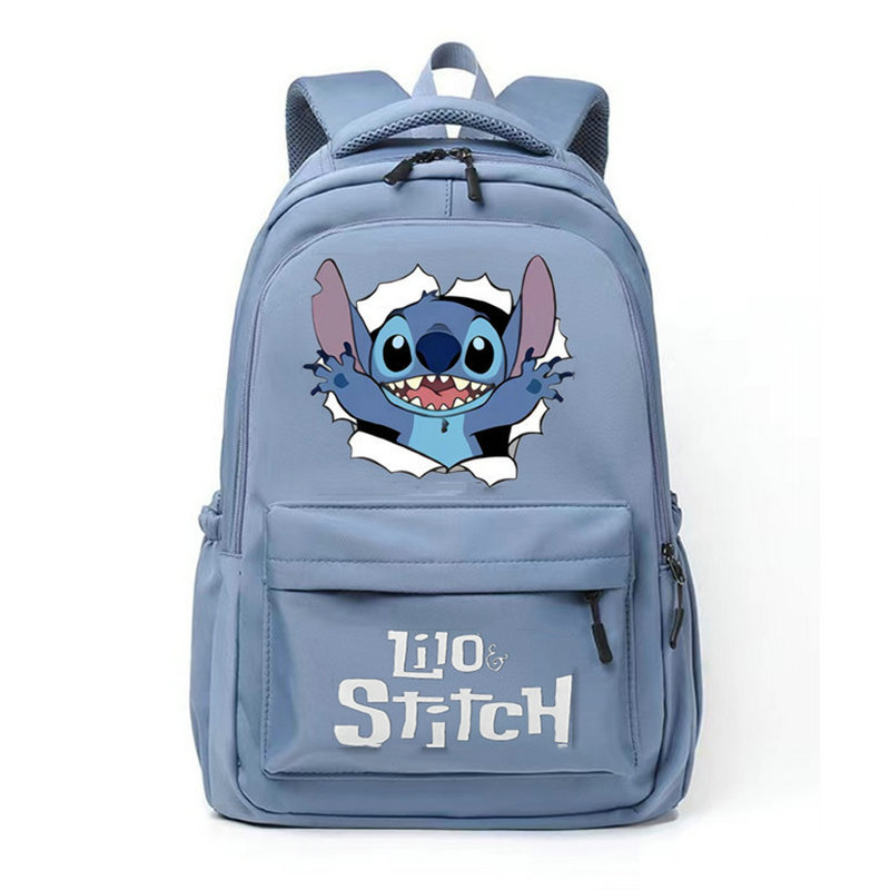 Disney Lilo And Stitch Backpack Cartoon Book Bags Boys Girls School Bag Laptop Rucksack Cartoon Anime Knapsack School Gifts