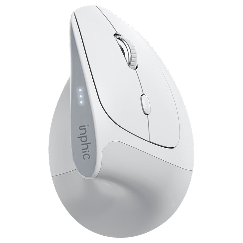 Souris sans fil verticale Inphic X9 PRO, charge rapide Type-C, ergonomique, silencieuse, pour ordinateur portable, PC, jeux