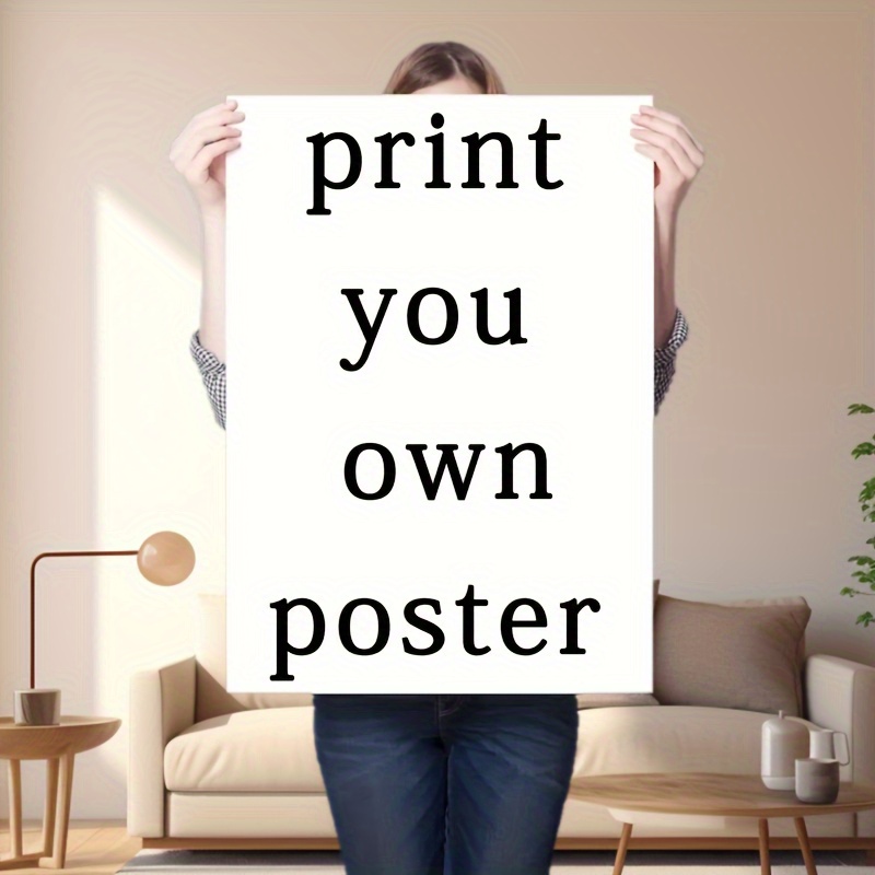 Impresión en lienzo personalizada, póster fotográfico personalizado, adecuado para bodas, mascotas, cumpleaños