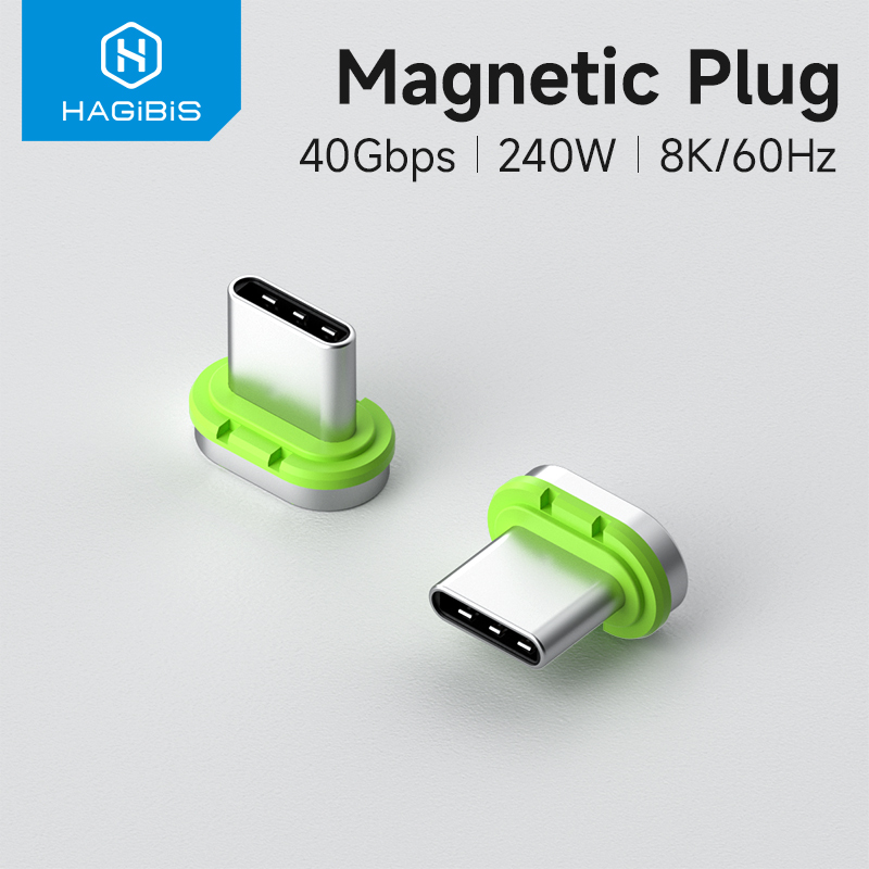Hagibis USB C Spina magnetica Tipo C Connettore magnetico solo disponibile con cavo magnetico Hagibis con funzionalità complete