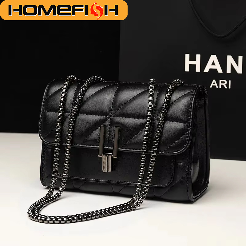 Torba Lingge, torba na łańcuszku, pojedyncza torba na ramię, torba crossbody w stylu ukośnym dla kobiet