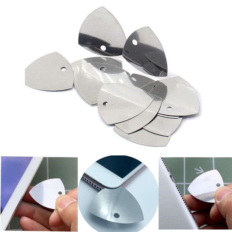 10/20PCS Metal Phone Opening Tools Metal Guitar Picks Pry Opener for iPhone iPad Tablet PC Disassemble Repair Tool Kit