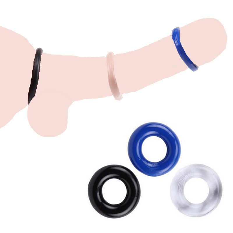3pcs anello del pene durevole anello del pene duro anello del cazzo duro giocattoli del sesso per gli uomini ritardo eiaculazione anelli del cazzo anello di ritardo del pene del sesso adulto