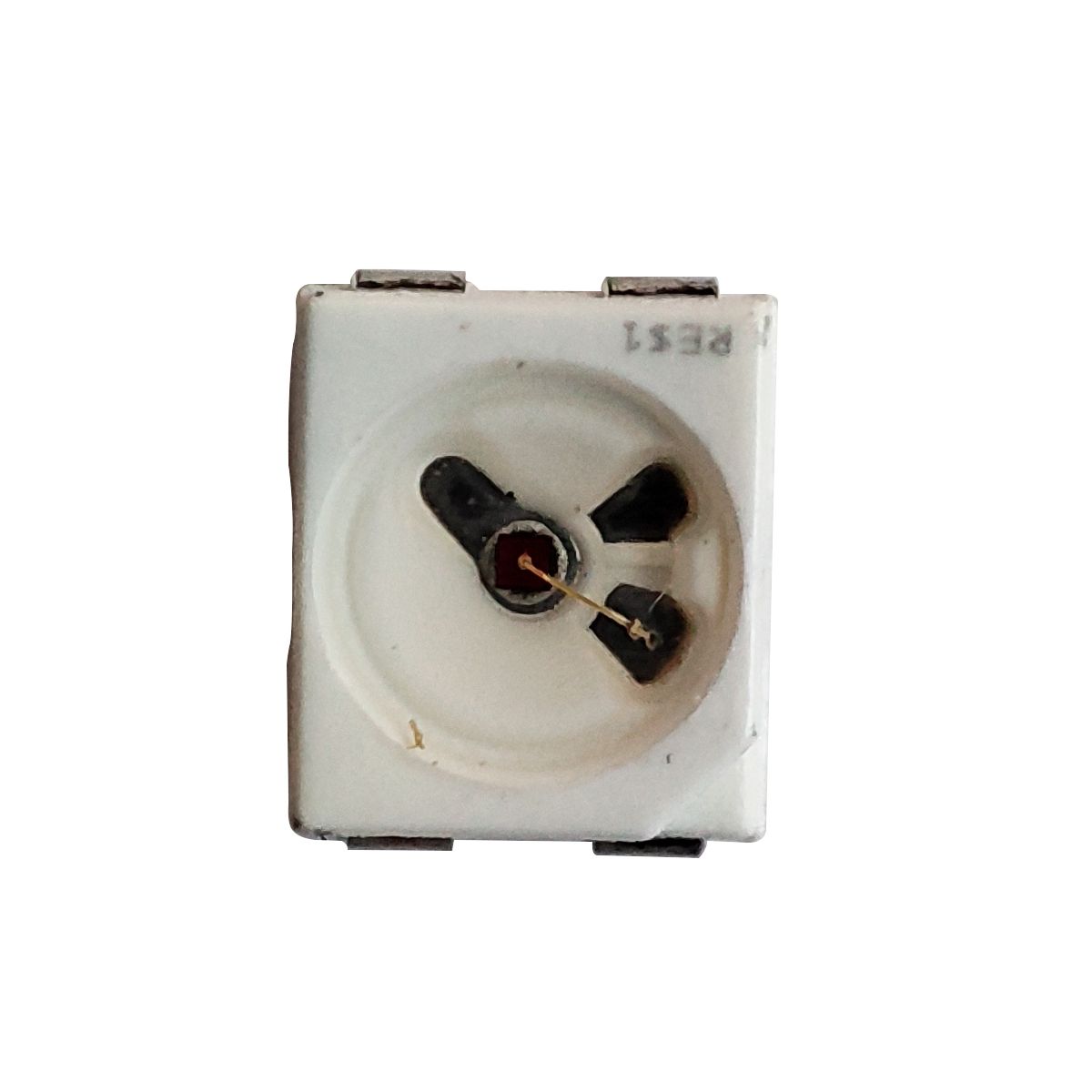 100 sztuk LR E6SF LRE6SF 3528 CZERWONA dioda LED PLCC-4 KOŃCÓWKA KATHODE 2375MCD 2.05V 50mA 625-633nm oryginał