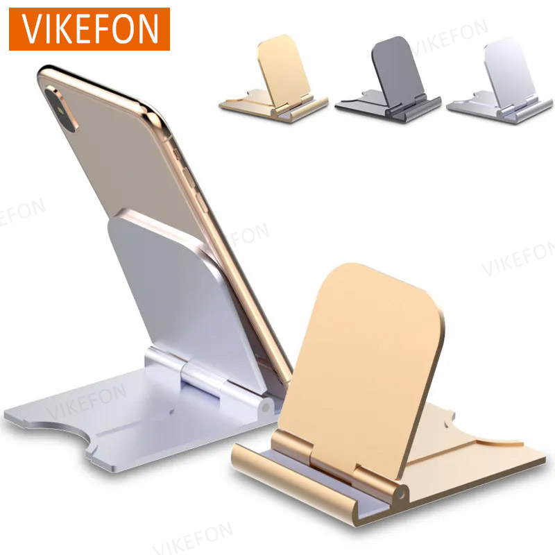 Supporto universale per tablet da tavolo per telefono cellulare per iPhone 16 iPad Samsung Xiaomi Supporto da scrivania pieghevole regolabile per telefono cellulare