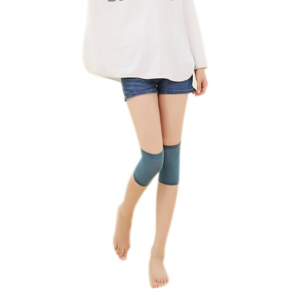 Frauen Thermo Knie Ärmel Knie orthese Pad einfachen Bein wärmer Schutz