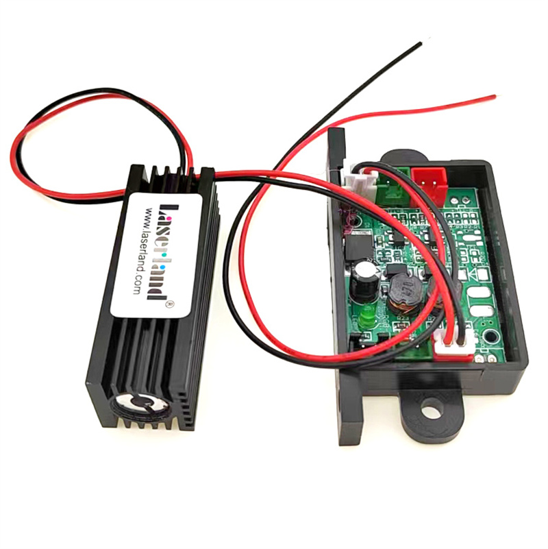 Có thể đặt tiêu 150 mW 650nm 655nm 660nm Mô-đun Laser Màu Đỏ Diode với 12 V TTL