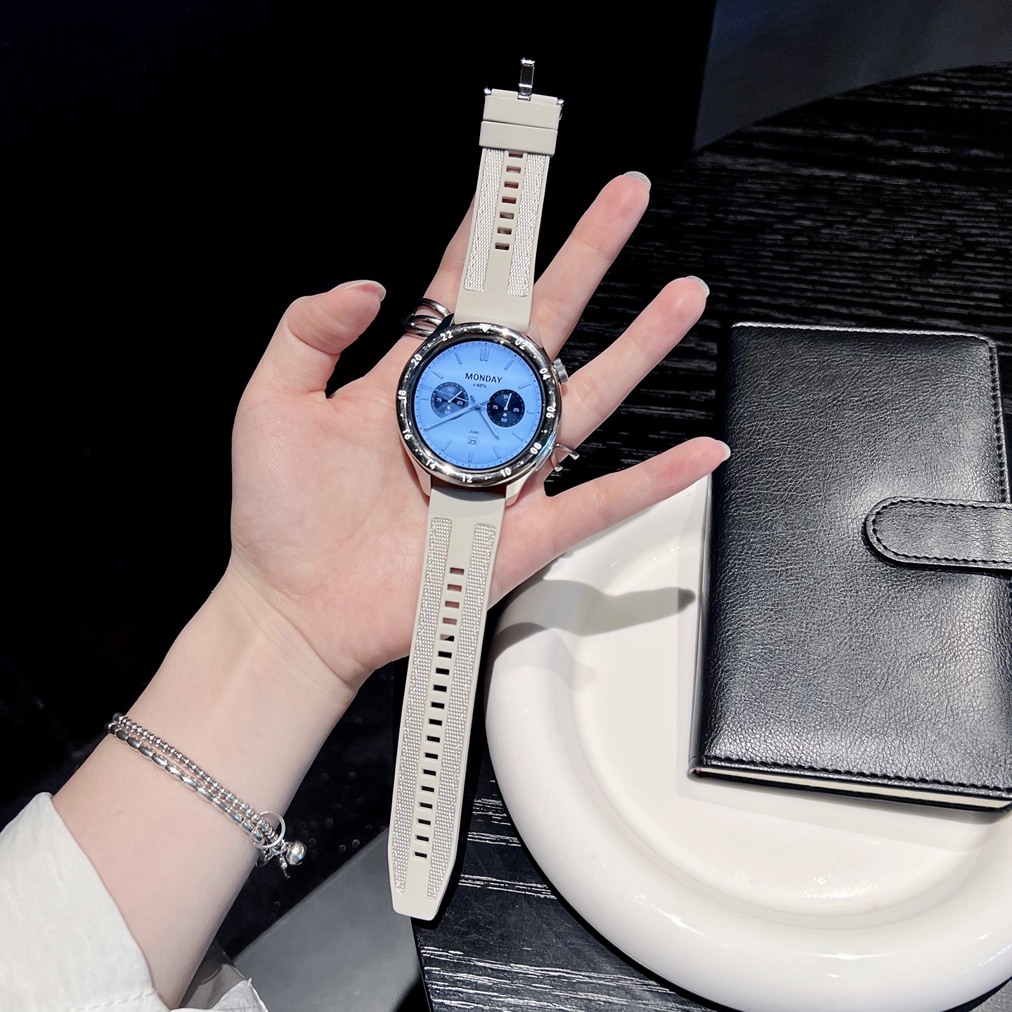Nylon+silicone Strap For 20mm 22mm HUAWEI WATCH GT 5 4 46mm/Watch 4 5 Pro GT 3 2Pro 46mm 42mm Official website 1:1 Band Bracelet