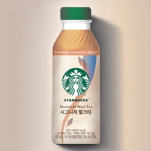 [무료배송] 스타벅스 시그니처 밀크티 325ml x 6펫트 [원산지:상세설명에 표시]