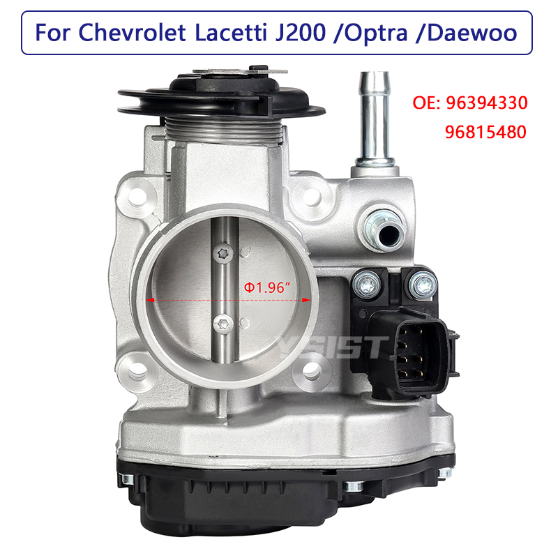 Дроссельная заслонка для Chevrolet Lacetti двигатель J200 Daewoo Nubira Optra 1.4i 1.6i 2004 - 2012 дроссельная заслонка 96394330 96815480