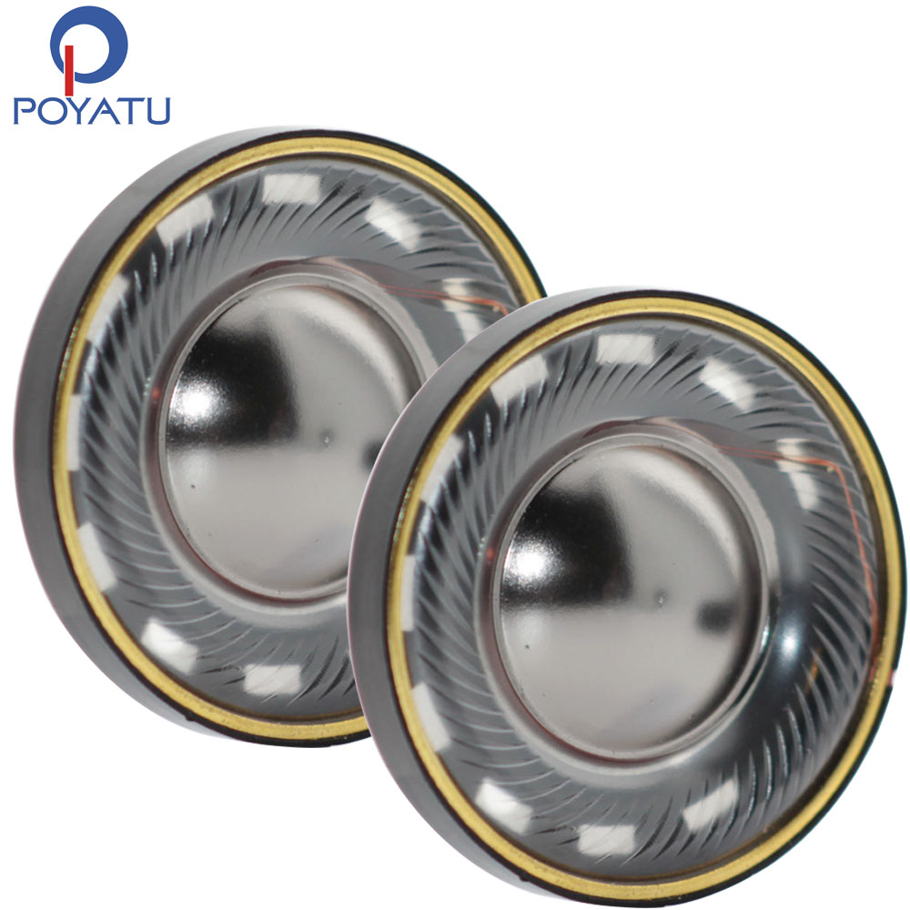 Unidad de altavoz M30x para Audio-Technica ATH-M20x ATH-M30x ATH-M40x DIY Hifi controlador de titanio anillo de cobre pieza de reparación de sonido de graves profundos
