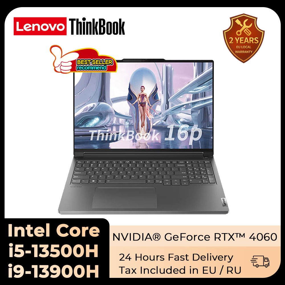 Lenovo 4050 Laptop Thinkbook 16p i5-13500H/i9-13900H rtx4060/3,2 16g/32gb 165 tb ssd 16-Zoll k hz Bildschirm neuer Notebook-PC
