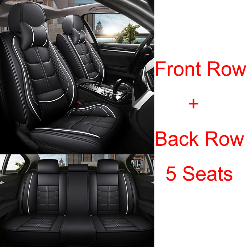 Housse de siège de voiture en cuir PU, Support lombaire 3D, pour OPEL Astra K Insignia Zafira Antara Grandland X CORSA Vectra B, accessoires de voiture