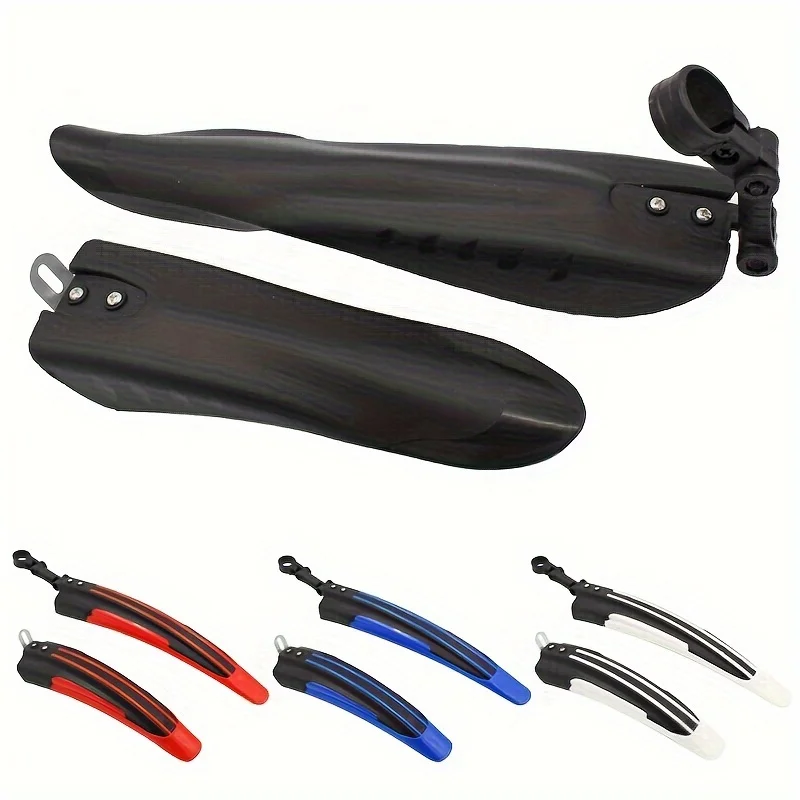 1Pair Mountain Bike Fenders Set Mud Guards Bicycle Mudguard Wings for Bicycle Front Rear Fenders