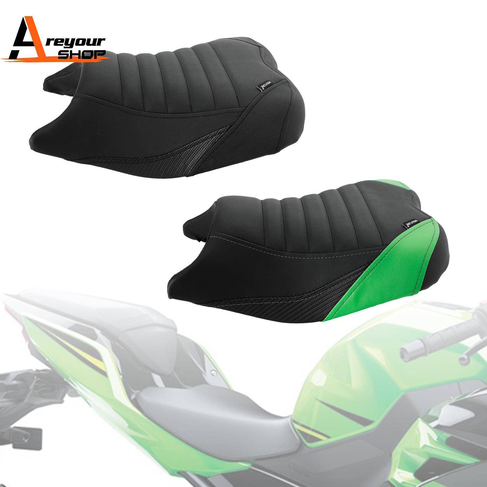 Wymień przednie tylne siedzenie kierowcy pasażera dla KAWASAKI Ninja 400 Z400 18-23 21 czerwony