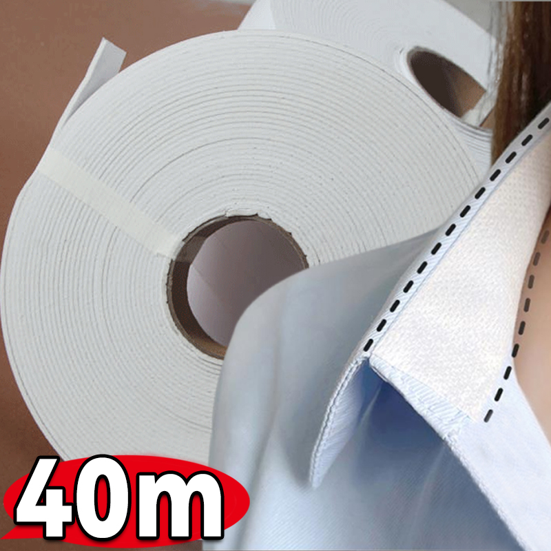 8/40M หมวกเสื้อ Anti-สกปรก Grime Protector Fixing สติกเกอร์ Self-กาวทิ้งเทปรีดเทปดูดซับเหงื่อ