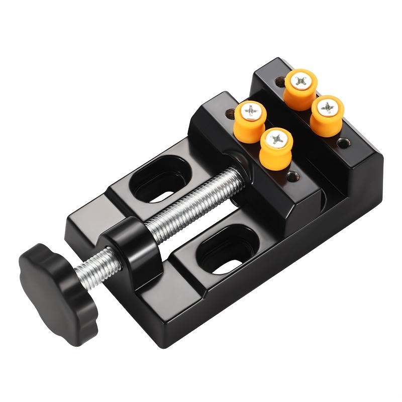 Mini-Universal-Flachklemme mit paralleler Tischtange für die Uhrenreparatur, Skulptur, Handwerkskunst, Schmuck, DIY-Schnitzwerkzeuge