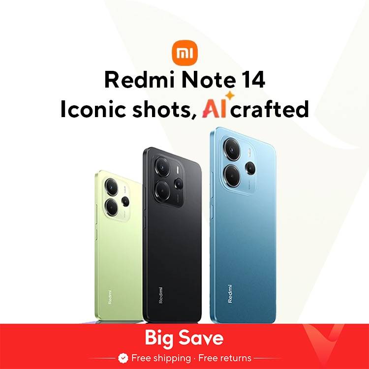 【รอบปฐมทัศน์โลก】เวอร์ชันสากล Xiaomi Redmi Note 14 MediaTek Helio G99-Ultra 108MP AI กล้อง 5500mAh 6.67 "จอแสดงผล AMOLED 120Hz