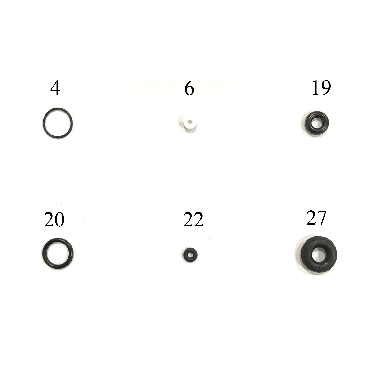 5 Cái/gói Cói Vòng O-Nhẫn NT-130 Series Bình Bơm Phun Phụ Kiện Sạc Dự Phòng Phần Cho Nasedal NT-130 NT-131 NT-190 Bình Bơm Phun