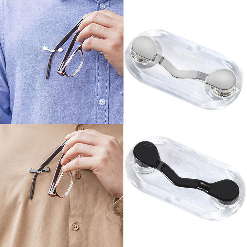 Magnetische zonnebrilhouder Badge Hangaing Headset Broche Duurzame haak Multifunctionele magnetische clip voor brilbadge