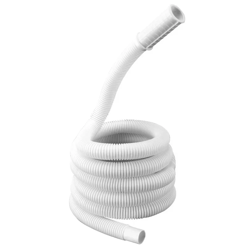 Flexible Air conditioning drain hose Water Inlet Extension Pipe Washing Machine Faucet Connector Bathroom Kitchen Accessories