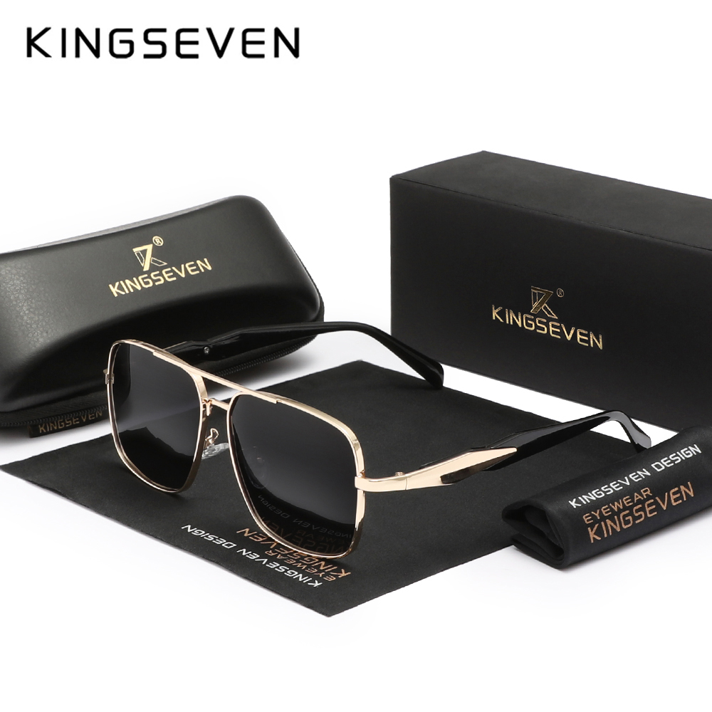 KINGSEVEN Polarisierte Sonnenbrille für Männer und Frauen, zum Fahren, Angeln, Reisen, Strand, Sonnenbrille, Gafas De Sol