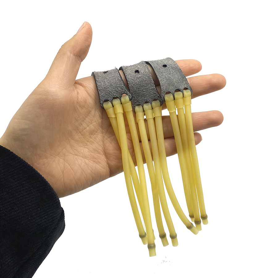 Schleuder elastisches Gummiband für Schleuder Jagd Katapult Outdoor hohe Elastizität Jagd Campingausrüstung