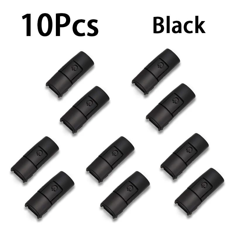 10 Uds. Nuevo Clip, cordones con hebilla de presión, cordones de Metal coloridos, bloqueo de presión, accesorios para zapatos, Kits de zapatillas AF1, hebilla de cordones de Metal