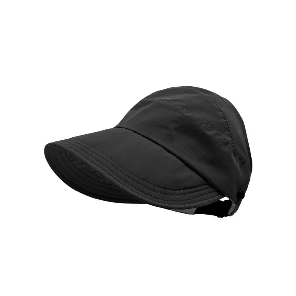 Chapeau de soleil à séchage rapide pour femmes, visière d'extérieur d'été, casquette de protection solaire UPF fine et légère