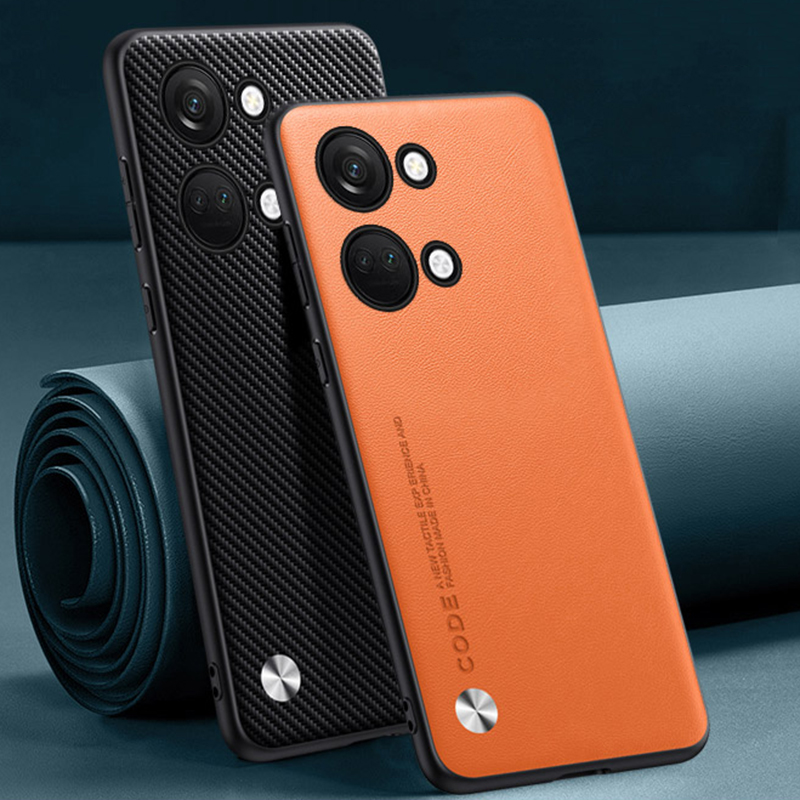 Étui de luxe en cuir PU pour OnePlus Nord 3 5G, coque arrière en Silicone, Protection complète, coque de téléphone pour OnePlus Ace 2V One Plus Nord3