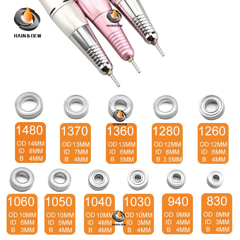 STRONG 102 102L 105L 120 H120 107 II Угольная щетка Микромотор Наконечник Шарикоподшипник Комплект Электрическая дрель для гвоздей 1480 1260 940 830