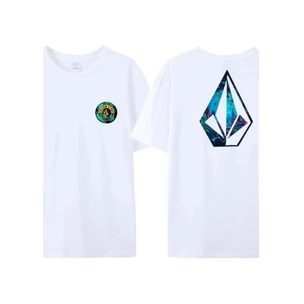 Популярная мужская футболка Volcom Obsidian с коротким рукавом для лета 2025 года — это удобный, стильный и высококачественный вариант.