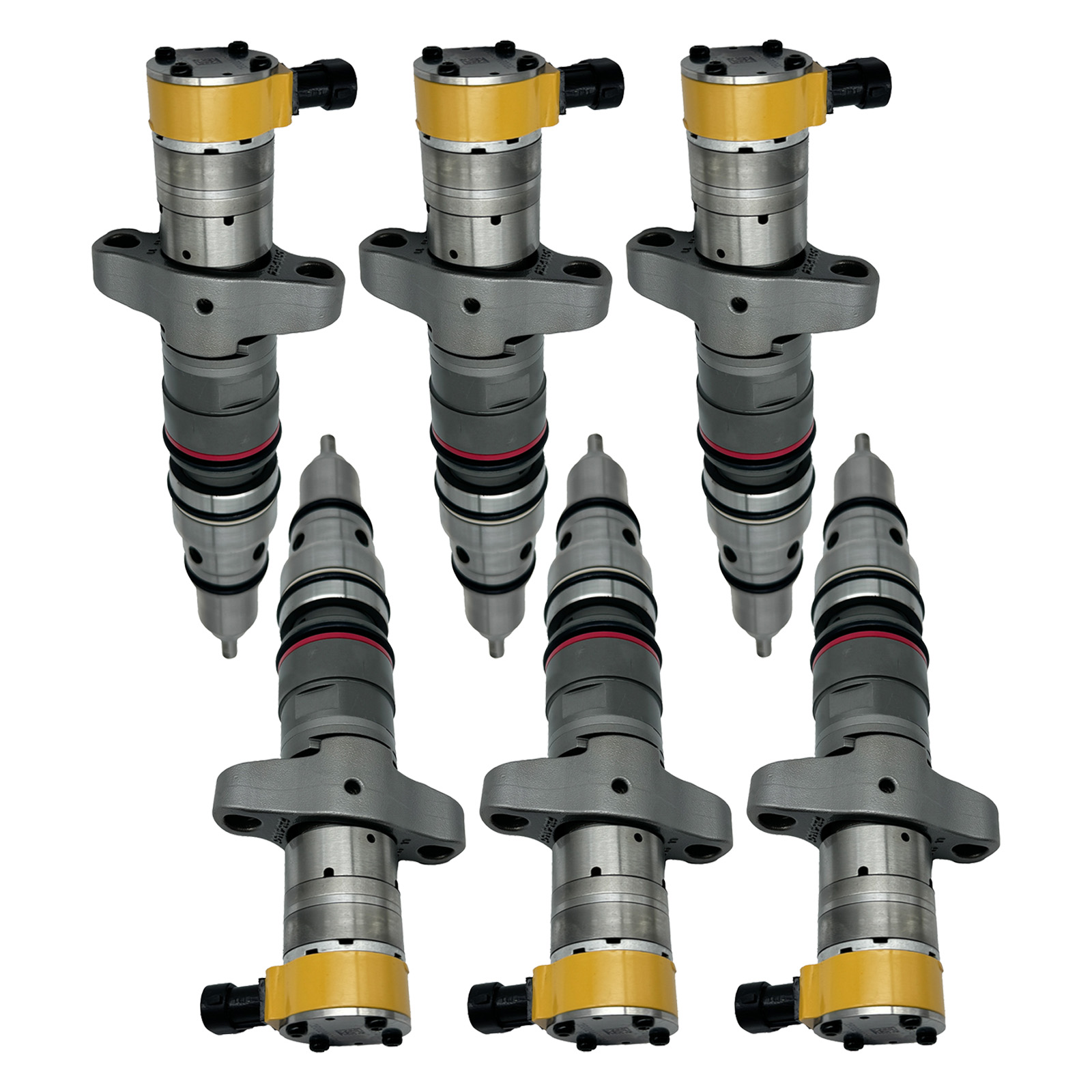 6PCS Fuel Injector 10R7222　For caterpillar CAT C9 Engine 330D 336D Excavator 627G 637D 637E 637G Wheel Scraper