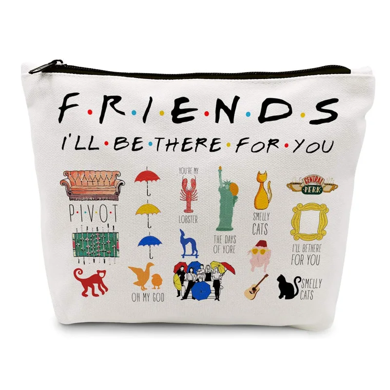 Косметичка для макияжа с надписью «Best Friend Bestie Soul»
