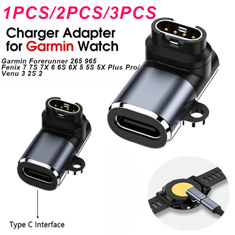 สำหรับ Garmin Fenix 8 7 7S 7X 6S 6 Forerunner 955 965 สายชาร์จ USB-C สำหรับนาฬิกาอัจฉริยะ อะแดปเตอร์สายชาร์จ Garmin ﻿