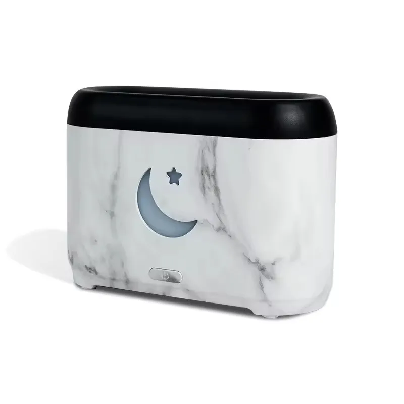 Humidificador ultrasónico personalizado del aceite esencial de la lámpara caliente de la venta del difusor del aroma de la llama de la música del OEM del mejor vendedor