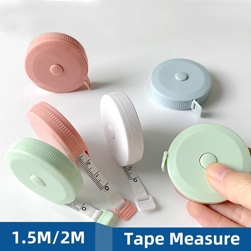 Mètre Ruban Souple Portable de 1,5 Mètre, Double Échelle, pour Mesure Corporelle et Couture, Outil de Mesure Flexible pour Tailleur et Artisanat