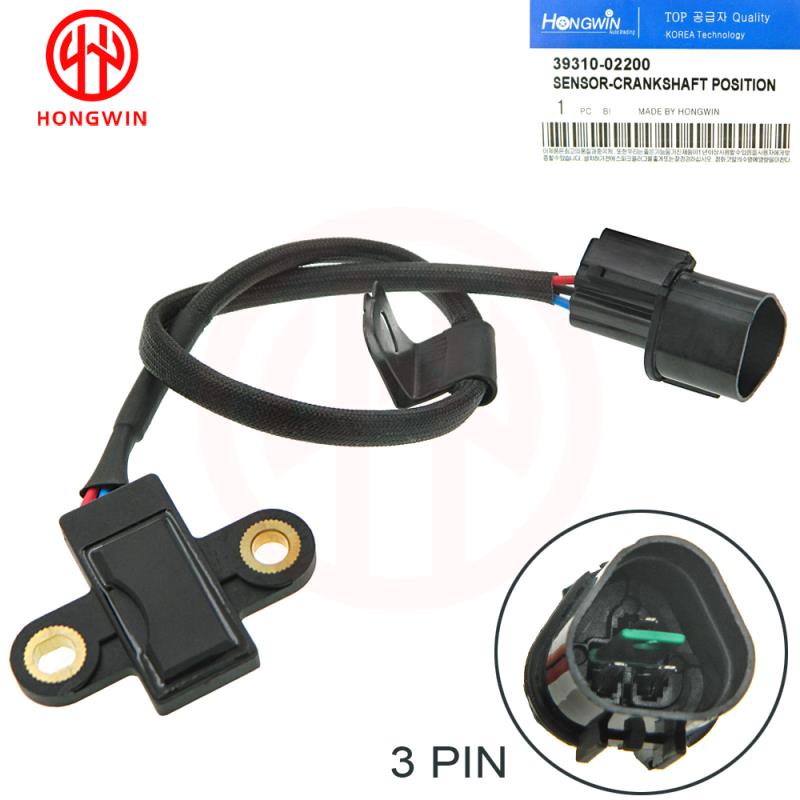 39310-02200,3931002200 nowy czujnik pozycji wału korbowego pasuje do Hyundai Sonata Amica Atoz Getz Kia Picanto Forte Optima Sorento