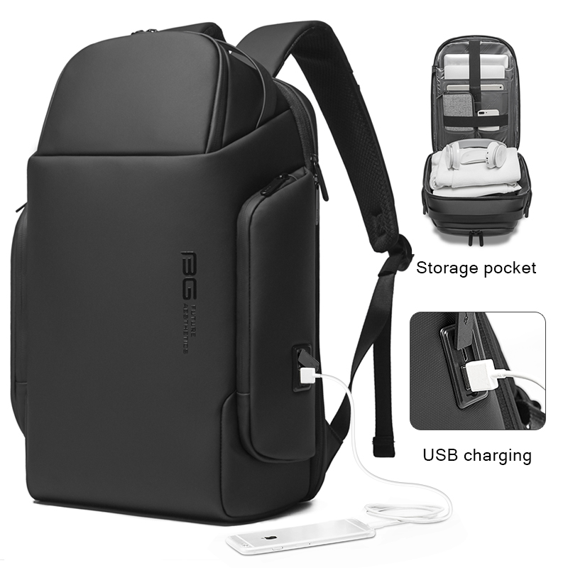 Rugzak 15,6 inch laptoprugzak Heren USB Opladen Waterdicht Casual Oxford Mannelijke zakelijke tas Computerrugzakken