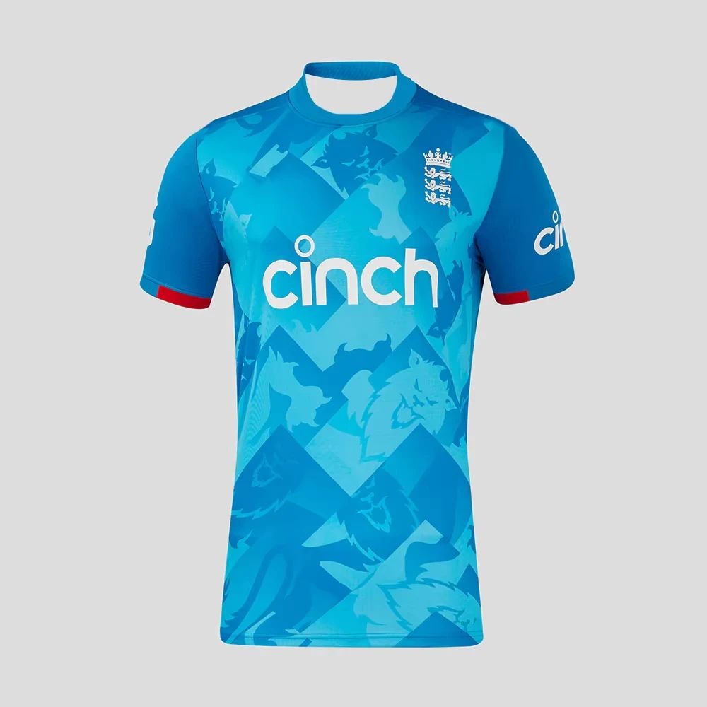 2026 Herren- und Damen-Trainings-T-Shirt England Cricket Kurzarm-Trikot Limitierte Auflage Schweißabsorbierend Schnelltrocknend