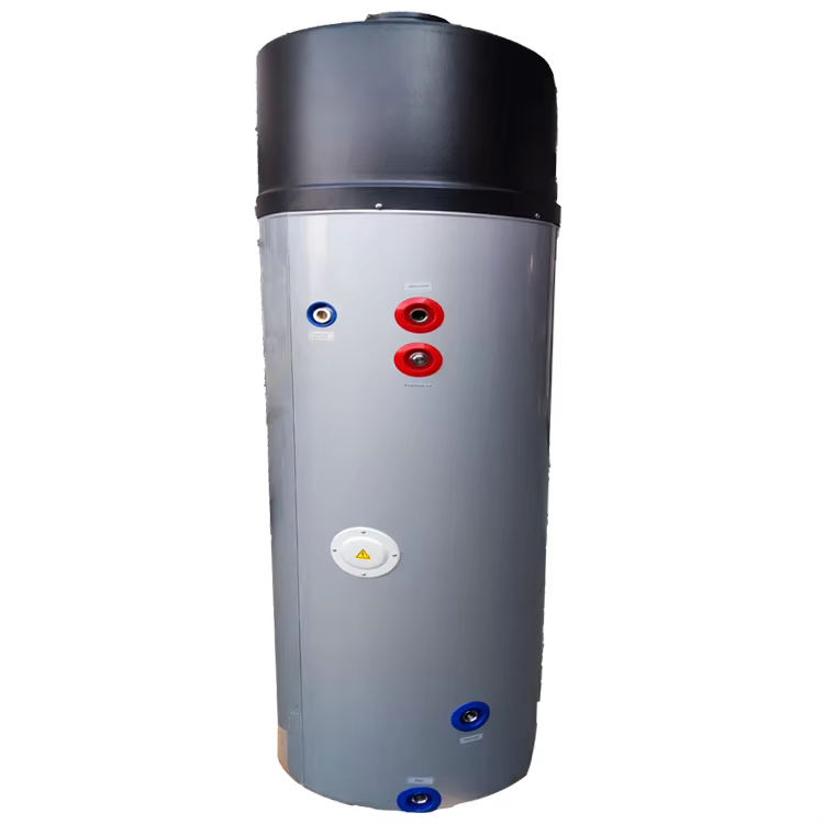 Pompa ciepła do ciepłej wody domowej typu All in One o mocy 3,5 kW, pojemności 150 l, 200 l, 250 l, 300 l, 400 l.