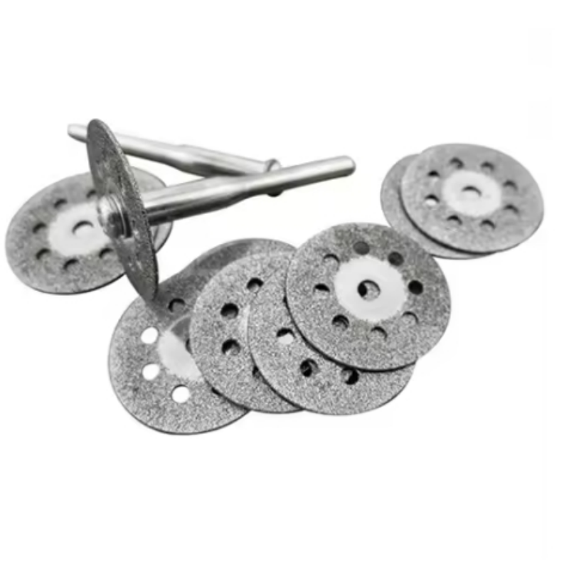 12 ピース/セット 22 ミリメートル Hss カッティングディスク丸鋸刃金属カットオフ研磨ツールドレメルロータリーツール切断刃