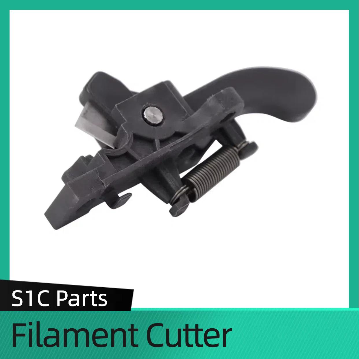 Cortador de filamentos Kobra S1C para impresoras 3D Anycubic Kobra S1 Combo FDM guía de repuesto Anycubic S1C Kobra S1 accesorios de corte