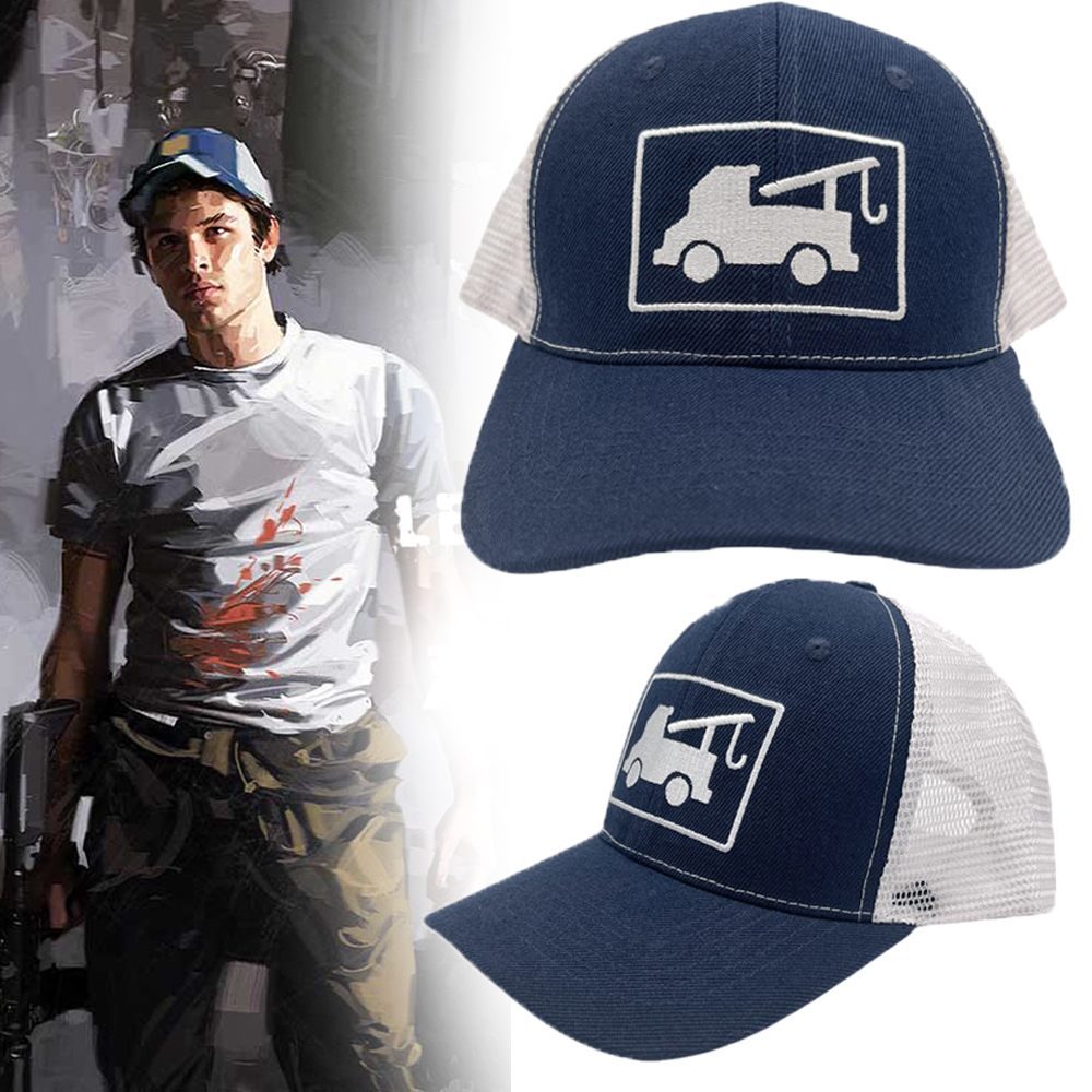 Juego Left 4 Dead 2 Ellis sombrero de Cosplay gorra de béisbol bordado Retro malla sombreros de pensamiento accesorios Unisex para adultos accesorios ajustables