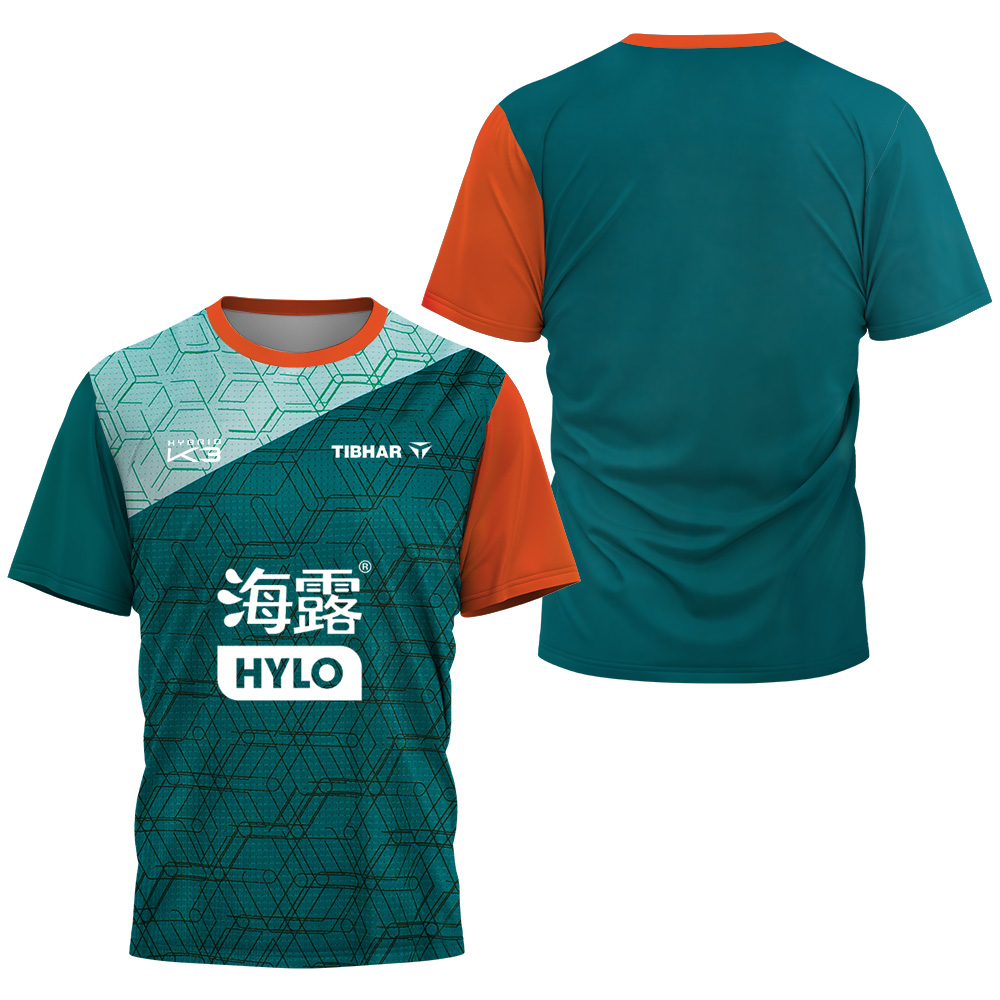Felix Lebrun 3D Print Sports Quick-dry Breathable Men T-shirt Table Tennis Jersey Outdoor Street Team Training Short Sleeve Top