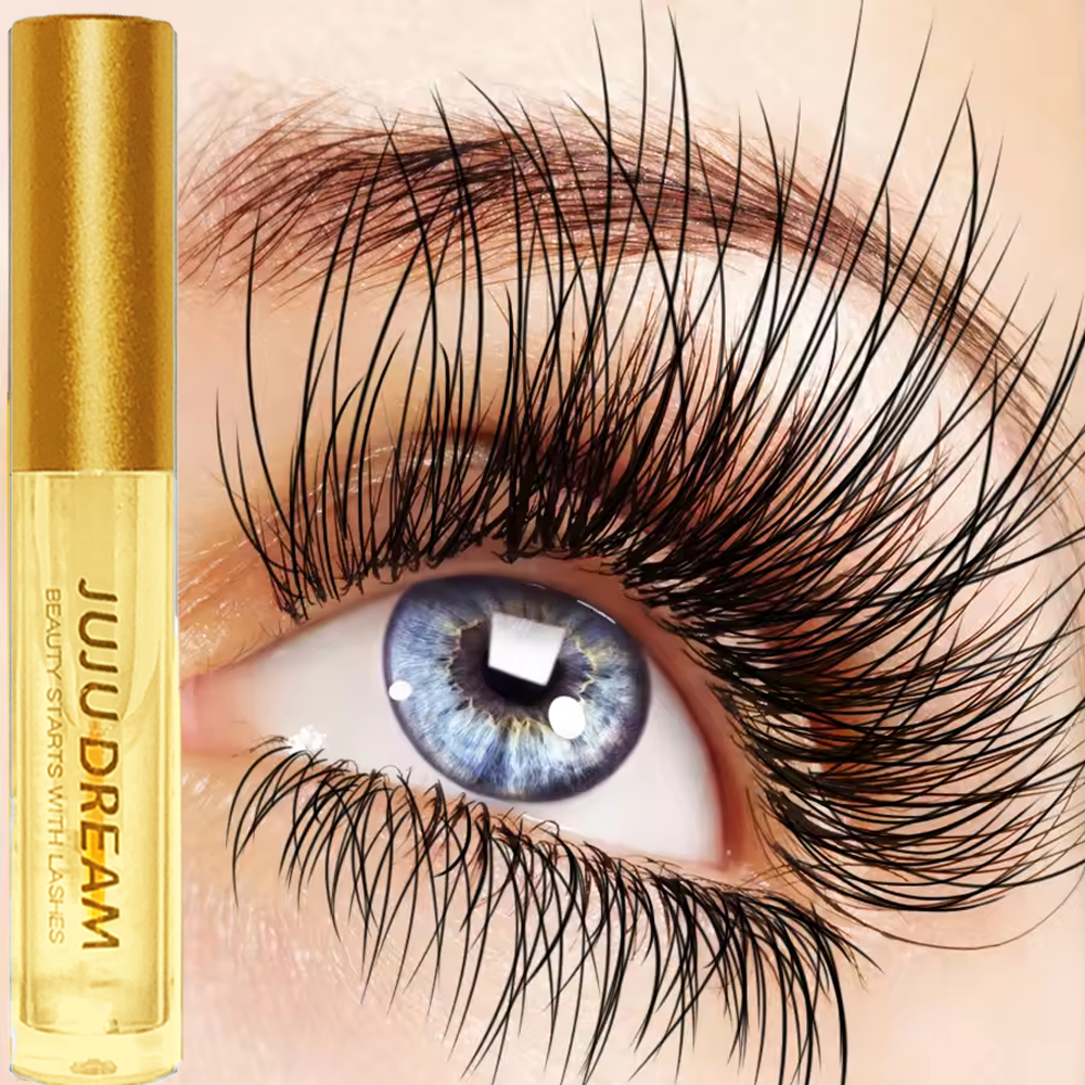 1 stks Fles Voedende Wimper Enhancer Serum, Wimpergroei Serum, Natuurlijke Ingrediënten, Langere en Dikkere Wimpers Cosmetica