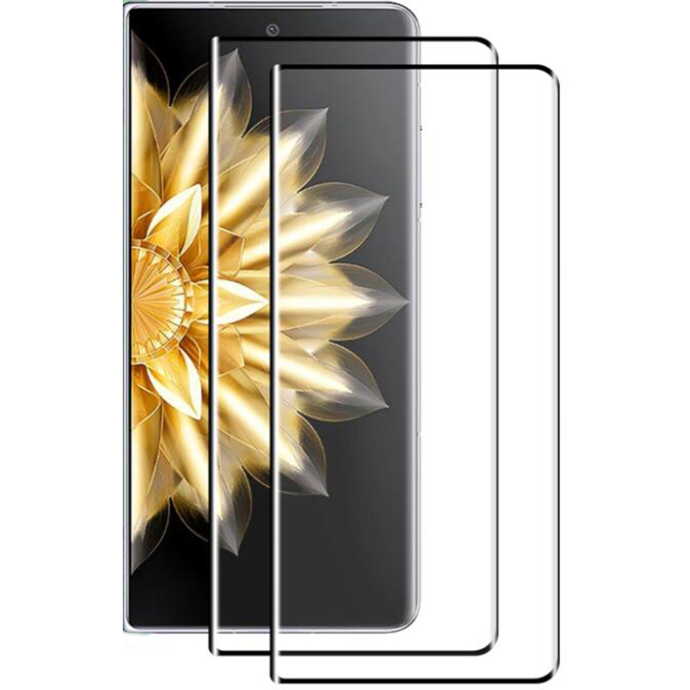 3D изогнутое закаленное стекло для Honor Magic V2, защита экрана, полное покрытие, 9H, прозрачная защитная пленка